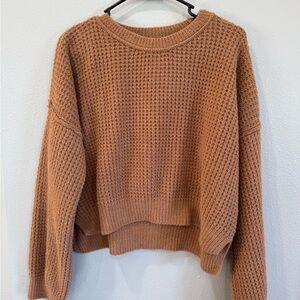 Boutique Tan Knit Sweater